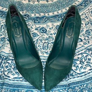 Ted Baker Green Pumps